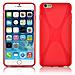Cadorabo Custodia Compatibile Con Apple Iphone 6 Plus / Iphone 6s Plus In Rosso Cremisi - Coperchio Protettivo In Silicone Tpu Flessibile - Foto miniatura 5