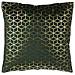 Set Di 2 Cuscini In Velluto Motivo Geometrico Verde 45 X 45 Cm Celosia - Foto miniatura 4