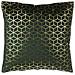 Set Di 2 Cuscini In Velluto Motivo Geometrico Verde 45 X 45 Cm Celosia - Foto miniatura 7