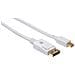 Cavo Mini Displayport Maschio A Displayport Maschio 4k 60hz 1m Bianco - Foto miniatura 2