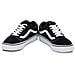 Pelle Old Skool Sneaker Unisex Adulto, Nero (nero / Bianco), 46 - Foto miniatura 3