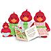 Famiglia Cardinale Tailfeather Con Libro Di Fiabe In Inglese - Foto miniatura 1