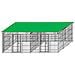 Box Per Cani Doppio In Rete Con Copertura Zincatura A Caldo 2 Box Ciascuno Da 300x300xh180 Cm - Foto miniatura 1