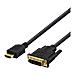 Cavo Hdmi-dvi, 7 M, Full Hd, Nero - Foto miniatura 3