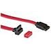 SATA connection cable with hooked connector - Foto miniatura 1