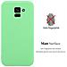 Custodia Compatibile Con Samsung Galaxy A5 2018 In Candy Pastello Verde - Coperchio Protettivo In Silicone Tpu Flessibile - Foto miniatura 3