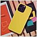 Cover Per Iphone 14 Pro Max Ibrida Semirigida Sottile Leggera Gialla - Foto miniatura 3