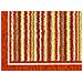 Tappeto Passatoia Cucina Corsia Retro Antiscivolo Disegno Shangai By Suardi 55x190 Arancio - Foto miniatura 4