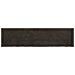 Piano Bagno Marrone Scuro 160x40x (2-4) cm Legno Trattato - Foto miniatura 2