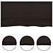 Piano Bagno Marrone Scuro 160x40x (2-4) cm Legno Trattato - Foto miniatura 7