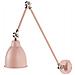 Lampada Da Parete Metallo Rosa Pastello Mississippi - Foto miniatura 5