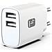 Caricatore Alimentatore 2x Usb-a 12w Da Muro - Foto miniatura 2