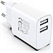 Caricatore Alimentatore 2x Usb-a 12w Da Muro - Foto miniatura 3