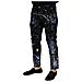 Jeans In Denim Con Stampa Splash Di Colore Nero In Cotone - It48 - M - Foto miniatura 2