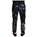 Jeans In Denim Con Stampa Splash Di Colore Nero In Cotone - It48 - M - Foto miniatura 3