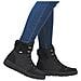 Black Casual Closed Ladies Mid Height Boots Stivaletti Pelle Scamosciata /nabuk Scarpe Donna Nero Eu 38, D1t74-00 - Foto miniatura 2