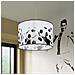 Lampada A Sospensione Football B 40 Sl. 1427 - Moderno Lampade A Sospensione Bianco Nero 82x40x40 Cm - Foto miniatura 6