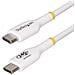Cavo di ricarica USB-C Bianco da 1m, cavo USB C certificato USB-IF, 240W PD EPR, cavo di ricarica USB 2.0 Tipo-C per laptop, cavo di trasferimento dati USB-Type-C, rivestimento in TPE - Foto miniatura 1