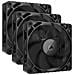 Ventola RX120 MAX RGB 120mm 2000 RPM Nero - Foto miniatura 1