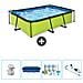 Piscina Fuori Terra - Rettangolo - 300x200x65 Cm - Groen - Include Accessori Coordinati Cb5 - Foto miniatura 1