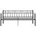 Lusso Casadino -  Telaio Divano Letto Estraibile Nero In Metallo 90x200 Cm - Foto miniatura 6