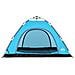 Tenda da Campeggio 5 Persone Blu a Rilascio Rapido - Foto miniatura 6