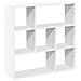 Libreria Divisorio Bianca 102x29x103,5 cm in Truciolato - Foto miniatura 1