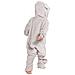 Pigiama Per Bambini Kigurumi Onesie Costume Koala Grigio 105-115 Cm - Foto miniatura 5