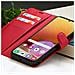 Custodia A Portafoglio Per Galaxy A32 4g Con Supporto E Linguetta Magnetica, Rosso - Foto miniatura 4