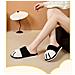 Pantofole Calde E Accoglienti Per La Casa Di Coppia - Calzature Unisex Antiscivolo Per Interni Black L - Foto miniatura 4