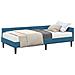 Struttura Letto Angolare con Materasso Altro 2 pcs Blu Velluto - Foto miniatura 1