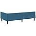 Struttura Letto Angolare con Materasso Altro 2 pcs Blu Velluto - Foto miniatura 9