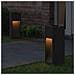 Lucina LED Solare da Percorso 2 pcs Nero - Foto miniatura 3