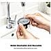 Ganci A Ventosa 4-pack In Acciaio Inossidabile, Senza Forare, Riutilizzabili E Impermeabili Per Bagno Cucina Camera, Design Moderno Minimalista Black - Foto miniatura 3