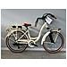 Bici Elettrica Venere Misura 26 Retro' 6v Batteria A Portapacchi 36v 14ah E-bike Motore Posteriore 250w E-ven26retro - H 43 Panna - Foto miniatura 1