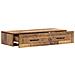 Tavolino da Parete Laterale Legno antico 87,5 x 34,5 x 17 cm - Foto miniatura 3