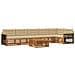 Set di divani da esterno con cuscino 7 pcs Naturale e Beige - Foto miniatura 1