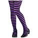 Collant Nero E Viola Per Bambino 4 A 6 Anni - Foto miniatura 1