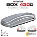 Box Tetto Baule Portatutto 430l Doppia Apertura Argento Lucido Abs - Foto miniatura 1