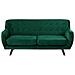 Divano A 3 Posti In Velluto Verde Bodo - Foto miniatura 20