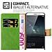 Custodia Compatibile Con Huawei Mate S In Verde Erbe - Coperchio Protettiva Con Chiusura Magnetica, Funzione Stand E Tasca Per Le Carte - Foto miniatura 3