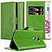 Custodia Compatibile Con Huawei Mate S In Verde Erbe - Coperchio Protettiva Con Chiusura Magnetica, Funzione Stand E Tasca Per Le Carte - Foto miniatura 4