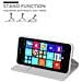 Custodia Compatibile Con Nokia Lumia 640 In Classy Argento - Coperchio Protettiva Con Chiusura Magnetica, Funzione Stand E Tasca Per Le Carte - Foto miniatura 8