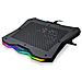 Rainbow Base Di Raffreddamento Rgb Per Pc Portatili Da 11"" A 17 "" + Alimentata Usb + Supporto Di Raffreddamento Per Laptop Da Gaming + Stabile E Robusto + Ampia Compatibilità - Foto miniatura 1