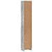 Mobile da Bagno Grigio Cemento 32x25,5x190 cm Legno Multistrato - Foto miniatura 10