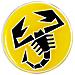 Adesivo 3d Ufficiale Scorpione, Giallo, Diametro 50 Mm - Foto miniatura 1