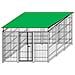 Recinzione Box In Rete Per Stoccaggio Bombole Di Gas Con Copertura Zincatura A Caldo 300x300xh180 Cm - Foto miniatura 1