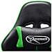Sedia da Gaming Nera e Verde in Similpelle - Foto miniatura 3