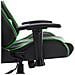 Sedia da Gaming Nera e Verde in Similpelle - Foto miniatura 8