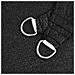 Vela Parasole 160 g / m² Nera 5x5x5 m in HDPE - Foto miniatura 4